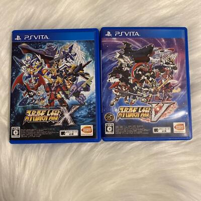 #ad Sold As A Set Of 2 Such Vita Super Robot Wars $76.86