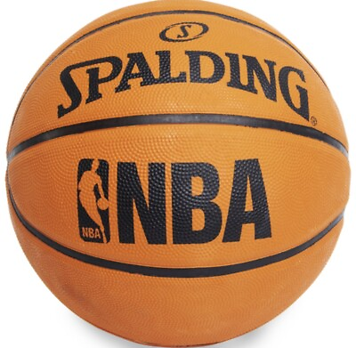 Spalding NBA Game Basketball Replica Outdoor Official Size 7 29.5 Men’s New $19.99
