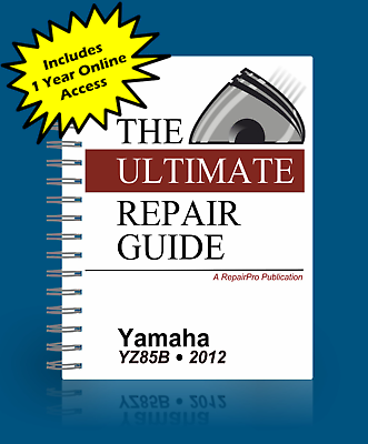 #ad Yamaha YZ85 YZ85B YZ85 B Service Repair Maintenance Shop Book Manual 2012 $31.99