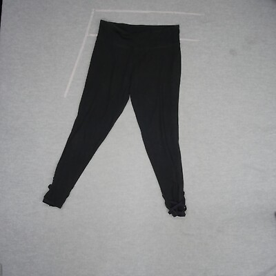 #ad Victorias Sport Women Activewear Pants Medium Black Legging Yoga Workout Run $13.20