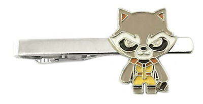 #ad GOTG Rocket Fashion Novelty Tie Bar Clip Movie Comic Series with Gift Box $11.97