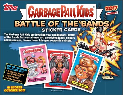 #ad Garbage Pail Kids Battle of the Bands Singles Pick Card Build Set lot GPK 2017 $1.97