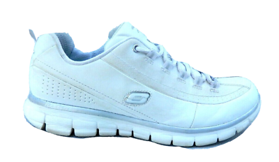 #ad Skechers Elite Shoes Women#x27;s Size 10 Ladies Leather Sneakers Memory Foam SN11798 $28.98