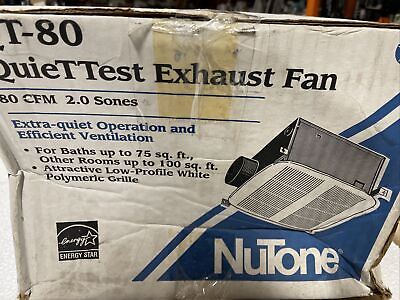 #ad QT80 Series Very Quiet 80 CFM Ceiling Bathroom Exhaust Fan ENERGY $165.00