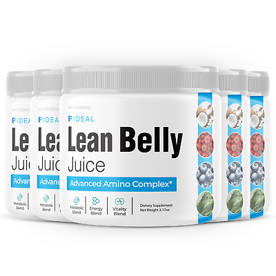 #ad 5 Pack Ikaria Lean Belly Juice Ikaria Lean Belly Juice Powder 13.75oz $119.95