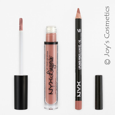 #ad 2 NYX Lip Lingerie 06 Push up Slim Lip pencil 810 Natural Set *Joy#x27;s cosmetics $11.99
