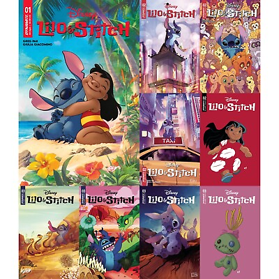 #ad Lilo amp; Stitch 2024 1 2 3 Variants Dynamite Disney COVER SELECT $3.88
