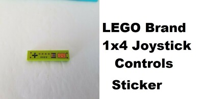 #ad LEGO Joystick Control Panel Crane Grinder Machine Dashboard Replace Screen Tape $1.84