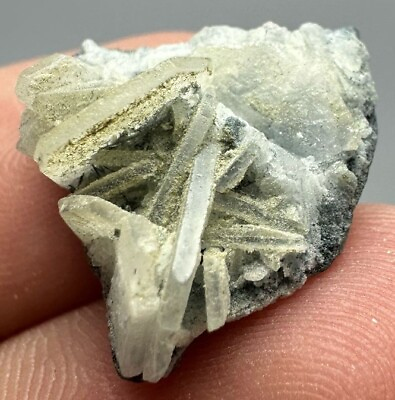 #ad 7 Carat Ultra Rare Vorobyevite Beryl Rosterite Crystals On Matrix amp;AFG $19.99