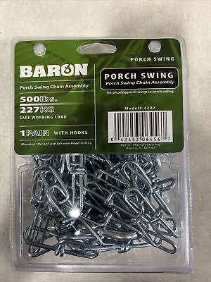 #ad PORCH SWING CHAIN ASSEMBLY #4202 $15.99