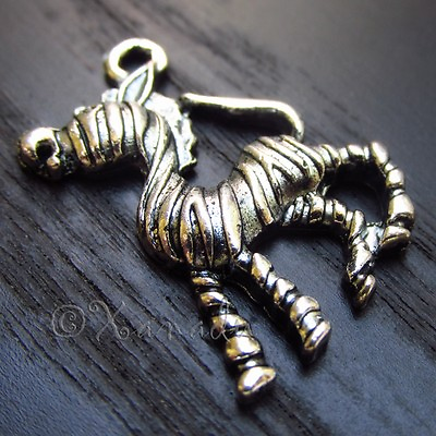 #ad Zebra Charms Wholesale Antiqued Silver Plated Pendants C4471 5 10 Or 20PCs $2.50