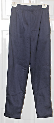 #ad Ladies Fleece Pants Navy Size Small Approx 26 x 27 $12.99