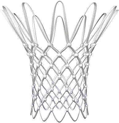 #ad Basketball Net Official On Court Net Rigid Loops At Top To Prevent All Weather.. $13.38
