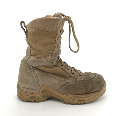 #ad Danner Mens Desert TFX Rough Out 8quot; Combat Military Boots Beige Leather 6 D $30.49