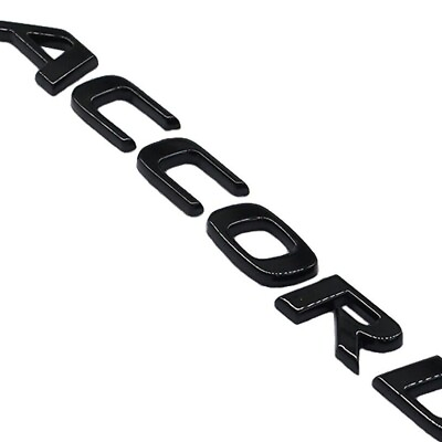 #ad #ad For 2018 2021 Accord Sport Gloss Black Sticker Nameplate Emblem Rear Badge $17.29
