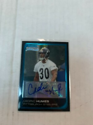 #ad Cedric Humes 2006 Chrome Rookie Auto Card #246 $7.00
