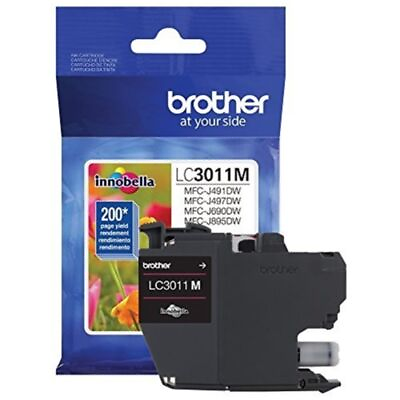 #ad Brother LC3011M Original Ink Cartridge Single Pack Magenta $8.99