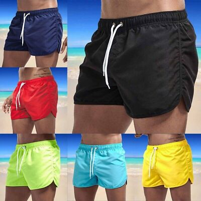 #ad #ad Mens Swim Trunks 5quot; Quick Dry Bathing Suits for Men Swim Shorts Swimwear Beach $8.92