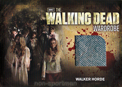 #ad WALKING DEAD CRYPTOZOIC 2 WARDROBE COSTUME M31 WALKER $21.95