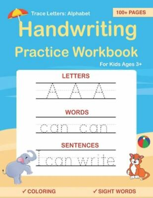 #ad Trace Letters: Alphabet Handwriting Practice workbook for kids: Preschool writin $5.85