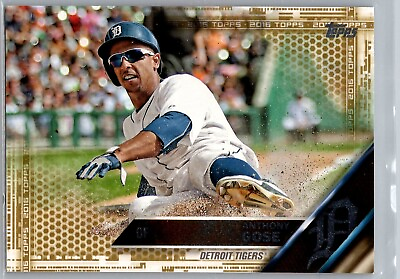 #ad 2016 Topps Series 2 Gold 2016 Anthony Gose #590 Tigers $1.50
