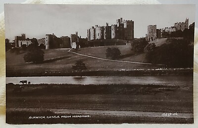 #ad Alnwick Castle United Kingdom Vintage Postcard $13.99