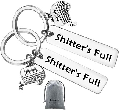 #ad Keychain 2Pcs Happy Unique for Men Women Vacation Jewelry Gift For All Occasion $30.99