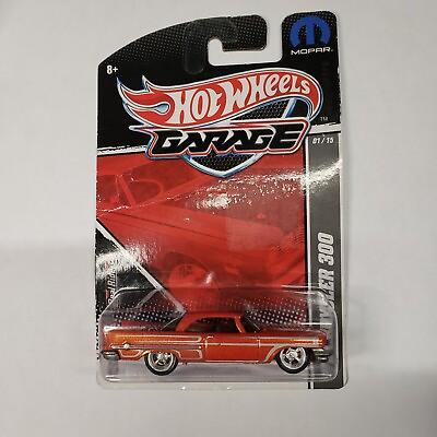 #ad Hot Wheels Garage #1 15 #x27;57 Chrysler 300 Burnt Orange Metal Metal Real Riders $9.99