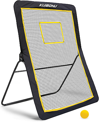 #ad #ad Lacrosse Rebounder 5x7ft Volleyball Rebounder Net with 5 Rebound Angles Ball $209.40