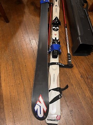 #ad recon apache 174cm 18m radius skis Box And Ski Poles $310.00