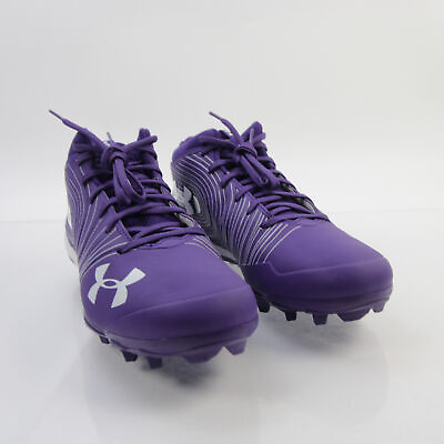 #ad Under Armour Nitro Football Cleat Men#x27;s Purple White New without Box $22.50