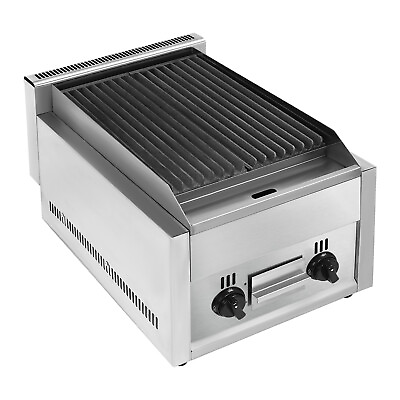 #ad New 21quot; Radiant Char Broiler Grill 2 Burner Gas amp; Propane Commercial Restaurant $289.75