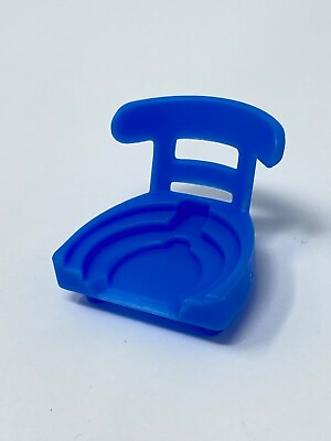 #ad Peppa Pig Blue Seat Chair Deluxe House Furniture Replacement Part Piece EUC $4.19