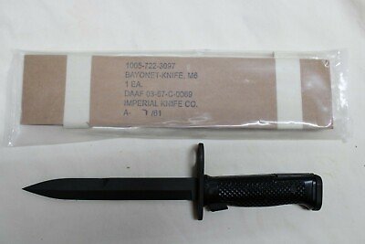 #ad US Military Issue IMPERIAL Knife Bayonet UNOPENED NOS packaged Collector GradeM6 $119.95