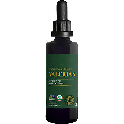 #ad Global Healing Valerian Root Organic Herbal Extract Sleep Support 2 Fl oz $19.95