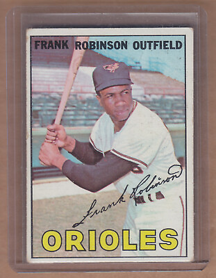 #ad 1967 Topps Set Break #100 Frank Robinson Orioles EX NM Make Offers Nice $25.00