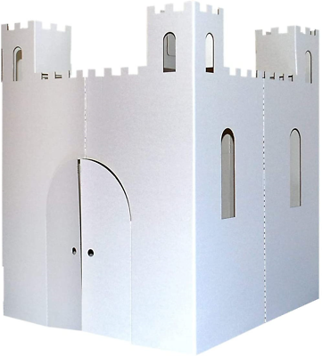 #ad Easy Playhouse Blank Castle Kids Art amp; Craft for Indoor amp; Outdoor Fun Color $42.29