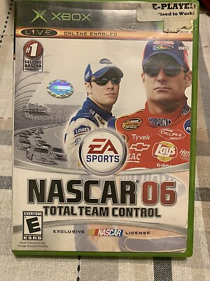 #ad NASCAR 06: Total Team Control Microsoft Xbox 2005 $7.00