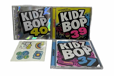 #ad KIDZ BOP Kids Music CD’s No# 37 39 And 40 Gently Used Lot Of 3 $11.50