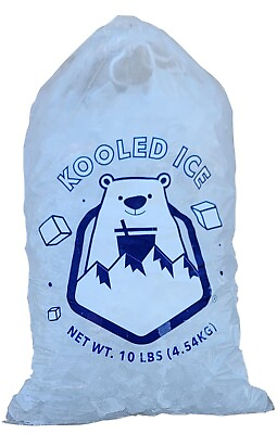 #ad 8 lb 10 lb 20 lb Ice Bags with Drawstring $15.29