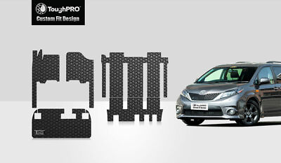 ToughPRO Heavy Duty All Weather Floor Mats Set For 2011 2020 Toyota Sienna $179.95