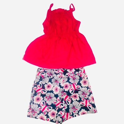 #ad Park Bench Baby Toddler Sz 4T outfit shorts Girl Pink $8.40
