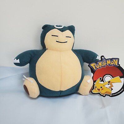 #ad New Pokemon Snorlax Plush Doll Stuffed Toy Kids Gift Official Licensed Authentic $13.95