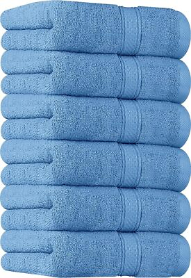 #ad Premium Hand Towels 100% Combed Ring Spun 600 GSM Extra Large16x28 Utopia Towels $21.23