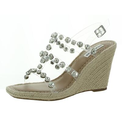 #ad Steve Madden Womens Upright Sandals Espadrilles Shoes 9.5 Medium BM BHFO 8976 $26.99
