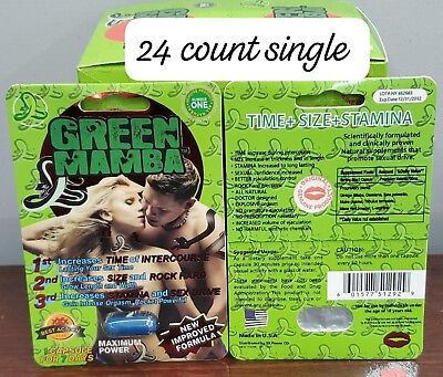 #ad 24 Pk Sex Enhancement Pills For Men.Time Size Stamina Clinically Proven $109.99