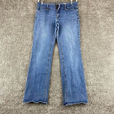 #ad Gap Jeans 1969 Limited Edition Bootcut Women#x27;s 12 Long Blue Mid Rise 2 Button $15.95