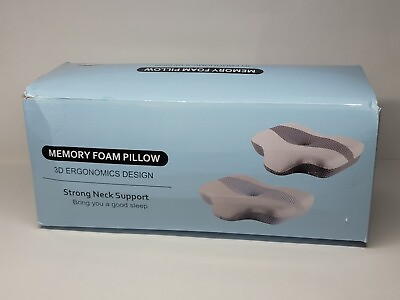 #ad Neck Pillow Cover Memory Foam Contour Soft Cervical Support Ergonomic pillow $31.14