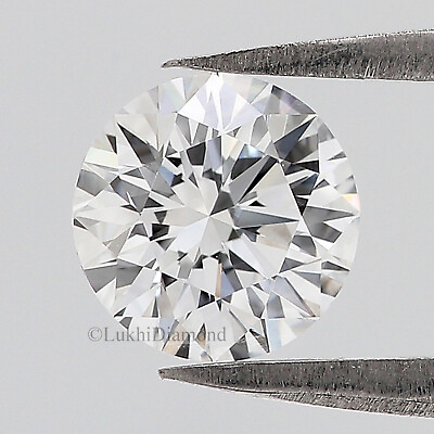 #ad 1 Ct IGI Certified Round Brilliant Cut Lab Grown CVD Lab Created Diamond Q103 $699.00