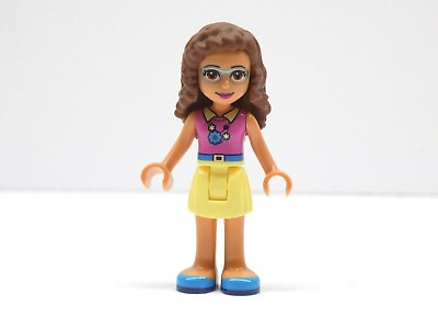 #ad Lego Friends Minifigure Olivia frnd235 from 41329 41362 LF295 $12.00